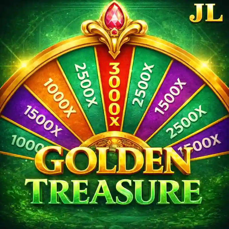 Golden Treasure Slot Game Logo